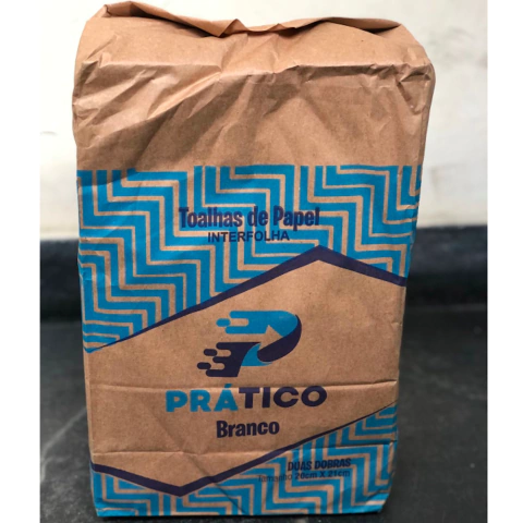 PAPEL TOALHA BRANCO PRÁTICO