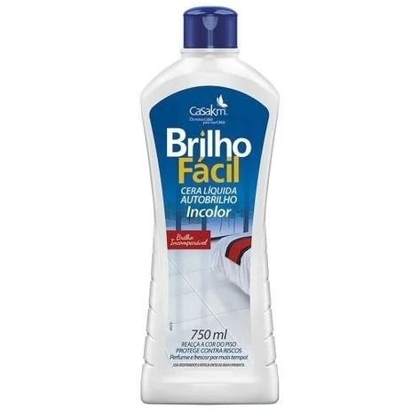 CERA BRILHO FÁCIL INCOLOR 750ML