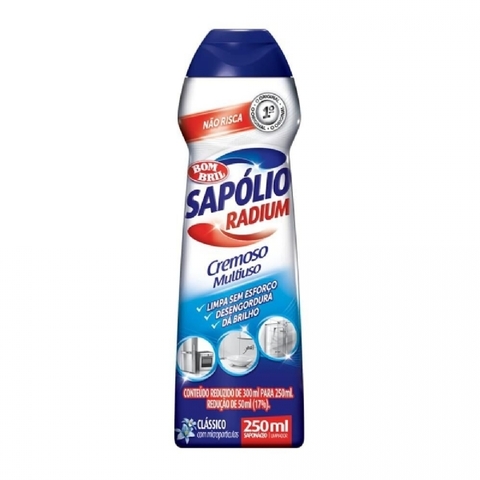 SAPÓLIO RADIUM CREMOSO CLÁSSICO 250ML