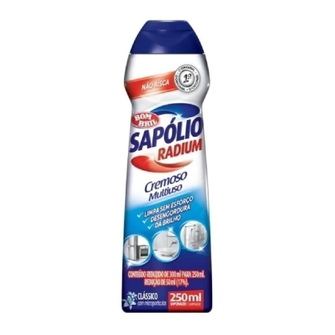 SAPÓLIO RADIUM CREMOSO CLÁSSICO 250ML