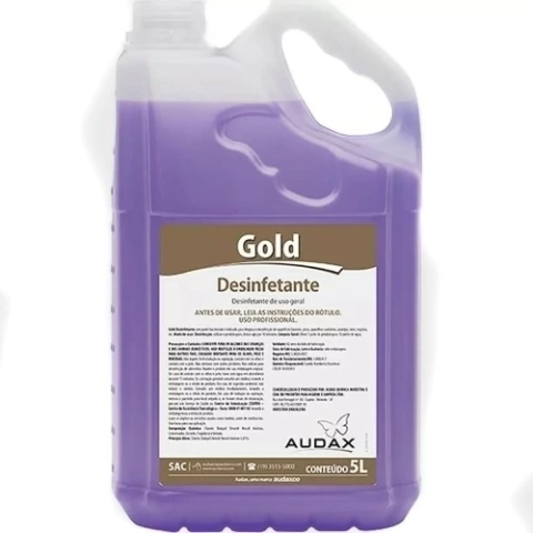 DESINFETANTE GOLD FLORAL 5L AUDAX