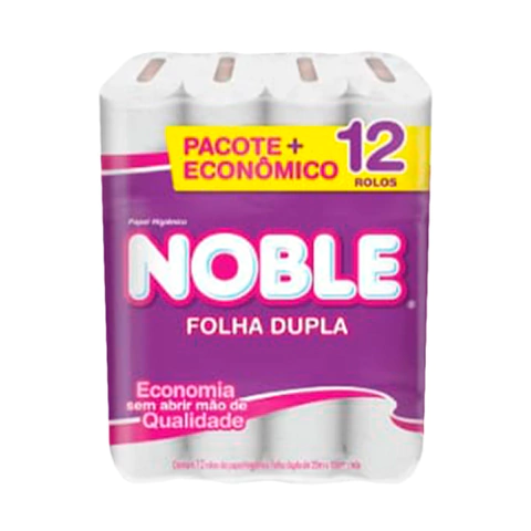 PAPEL HIGIÊNICO NOBLE FD 12X20M