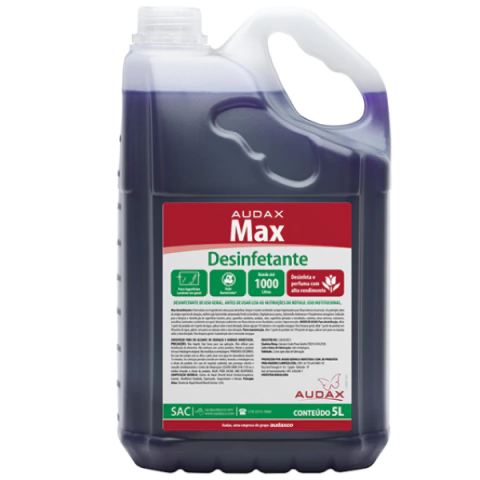 DESINFETANTE MAX FLORAL 5L AUDAX