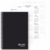 AGENDA PERMANENTE SLIM BLACK