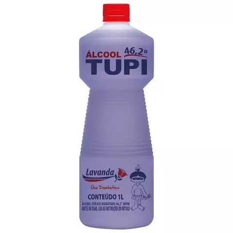ÁLCOOL 46% ZEROBAC LAVANDA TUPI 1L