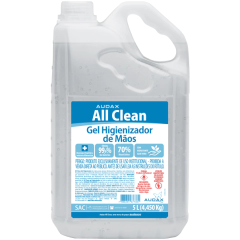 ÁLCOOL GEL 70% ALLCLEAN 5L