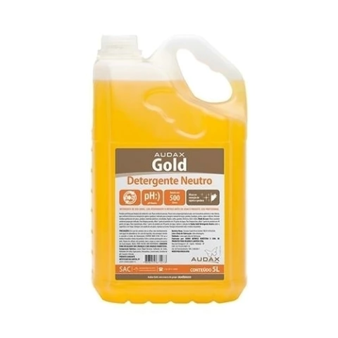 DETERGENTE GOLD NEUTRO 5L AUDAX