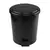 LIXEIRA 7L PRETA C/ PEDAL