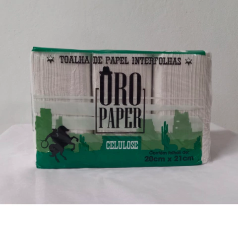 PAPEL TOALHA 100% CELULOSE OROPAPER - comprar online