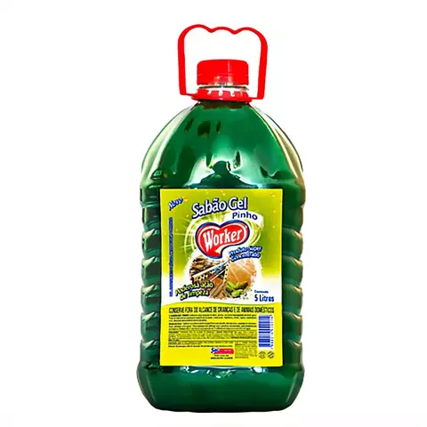 SABÃO GEL PINHO WORKER 5L