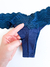 Calcinha Cecilia algodão em Renda no cós e cotton fio duplo - LISS INTIMATES