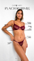 Conjunto de Lingerie Peach Rubimel em Tule e Renda Calcinha com Regulagem na Lateral Vinho na internet