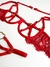 Conjunto de lingerie hot love sem bojo com aro de sustentação red - LISS INTIMATES