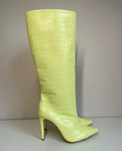 Bota Katy Croco Lemon - comprar online