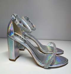 Sandália Mirella Rainbow Prata - comprar online