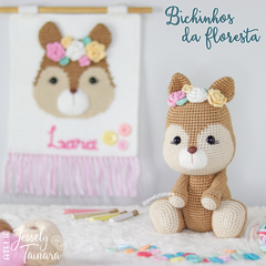 Curso Online - Bichinhos da Floresta - Ateliê Jessely Tainara | Receitas e Cursos Amigurumi