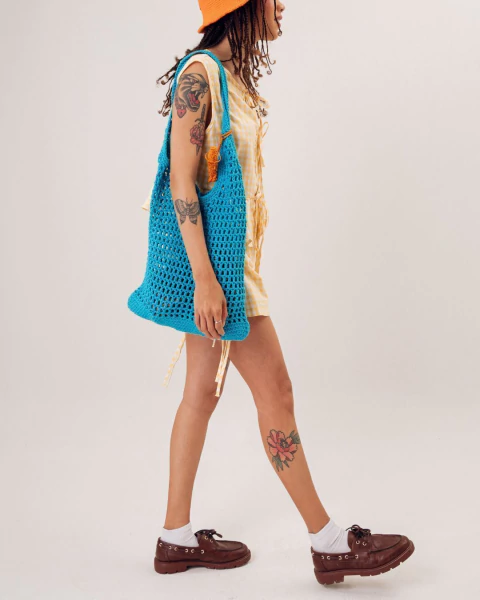 saquinho turquesa - comprar online