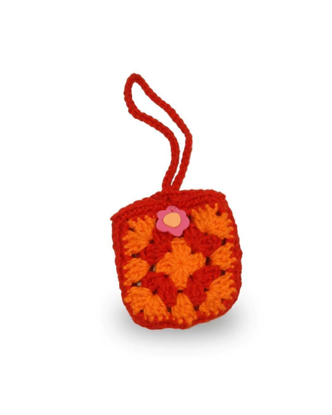 porta-fone vermelho e laranja - comprar online