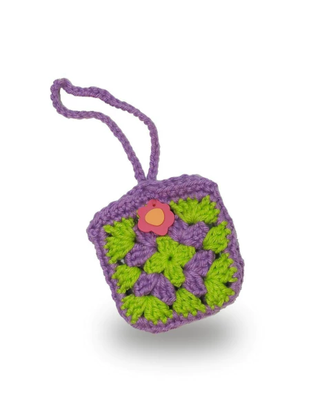 porta-fone lilás e verde - comprar online