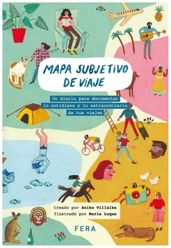 mapa subjetivo de viaje - aniko villalba - fera