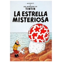 c - la estrella misteriosa (las aventuras de tintin cartone) - herge - juventud