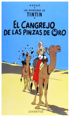 c - el cangrejo de las pinzas de oro (las aventuras de tintin cartone) - herge - juventud