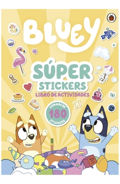 bluey. super stickers - bluey - altea