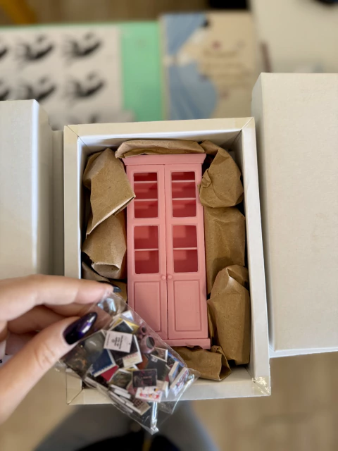 Minibiblioteca con 50 libritos en internet