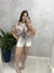 Imagem do Cropped floral amarração