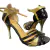 901-Black Charol & Gold