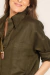 Camisa/Jaqueta Toscana 100% Linho Oliva - Ju Lenz - Store