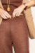 Calça Lurex Tricot Café na internet