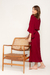 Robe Kimono Bordeaux - Ju Lenz - Store