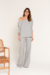 Moletom Cinza Ombro - loja online