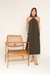 Vestido Tiça Verde Musgo - Ju Lenz - Store