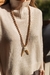 Colar Jasper Brown