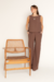 Top Crepe Patou Chocolate - comprar online