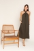 Vestido Tiça Verde Musgo - comprar online