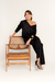 Conjunto Lurex Tricot Preto - comprar online
