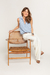 Blusa Tricot Polo Azul claro - comprar online