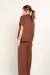 Calça Tricot Square Chocolate - loja online