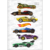 Caderno 1/4 Hot Wheels 80 Folhas - Destak Papelaria