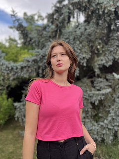 Remera crop colours - tienda online