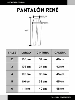 Pantalon Rene en internet