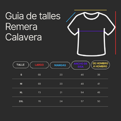 Remera Calavera - comprar online