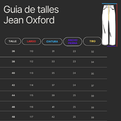 Jean oxford Black - tienda online