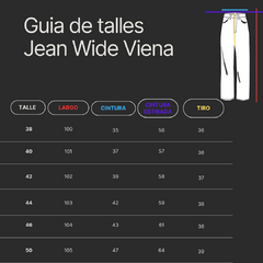 Jean wide Viena - comprar online