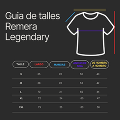 Remera Legendary en internet