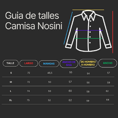 Camisa Nosini en internet