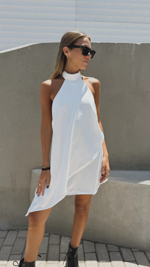 Mur Dress Off White Seda